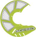 ACERBIS X-Brake Disc Cover - Fluorescent Yellow/White 2449494310