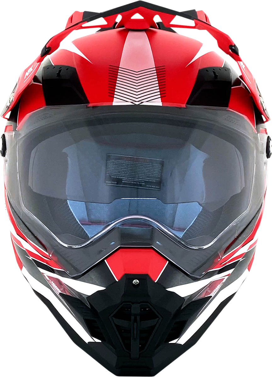 AFX FX-41 Helmet - Range - Matte Red - 2XL 0140-0070