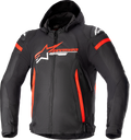 ALPINESTARS Zaca Waterproof Jacket - Black/Red/White - 2XL 3206423-1342-2X