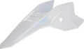ACERBIS Rear Fender - Side Cowling - White 2980620002