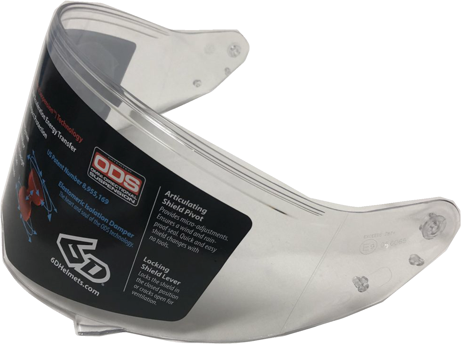 6D ATS-1 Shield - Clear 82-5001