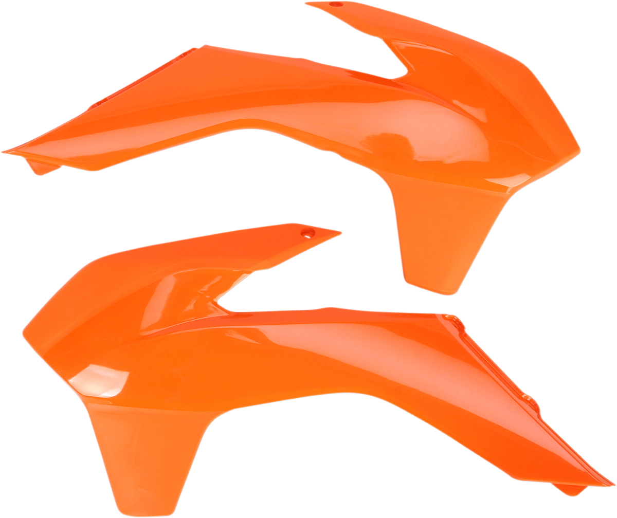 UFO Radiator Shrouds - Orange KT04052-127