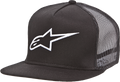 ALPINESTARS Corp Trucker Hat - Black - One Size 10258100310