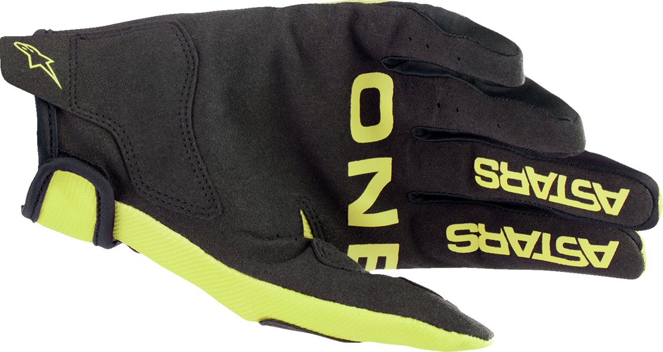 ALPINESTARS Radar Gloves Yellow Fluo/Black Xl 3561823-551-XL
