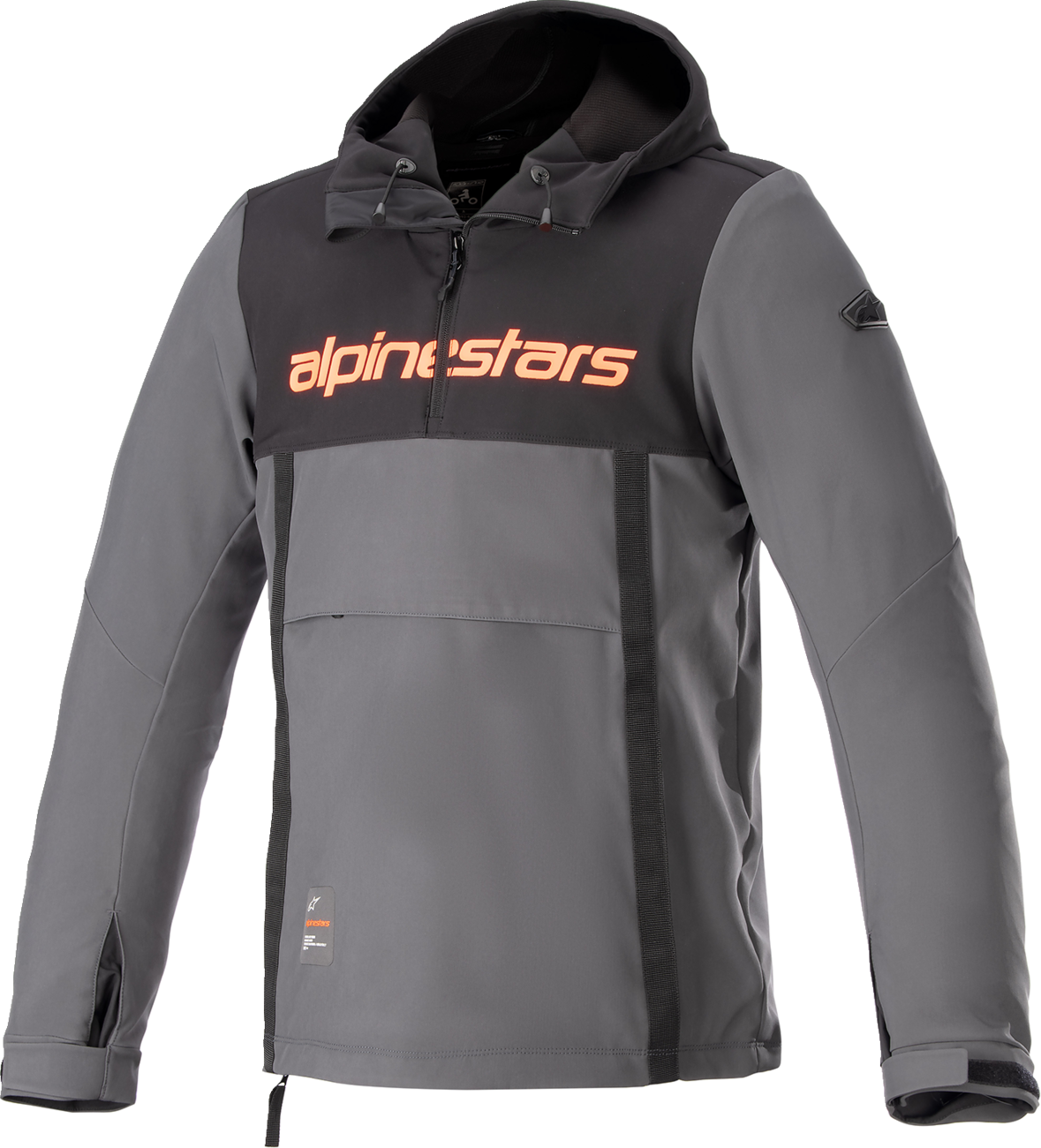 ALPINESTARS Sherpa Jacket - Black/Gray - 4XL 4208123-1134-4X