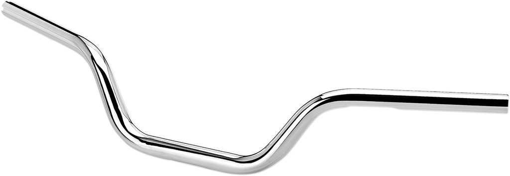 BILTWELL Handlebar - Oversized - Tracker High - TBW - Chrome 6309-1055