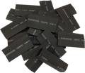 DRAG SPECIALTIES Heat Shrink tube - 25PK - Black E25-0092K4