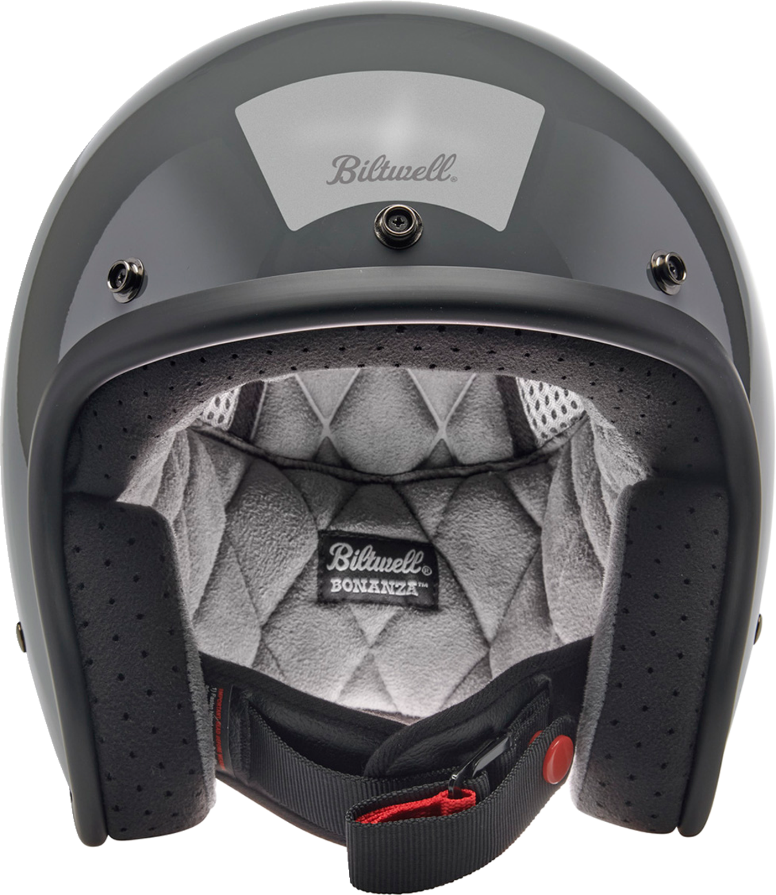 BILTWELL Bonanza Helmet - Gloss Storm Gray - XS 1001-165-201
