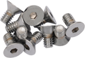 DRAG SPECIALTIES 1/4X20X5/8 Chrome Flat Head MPB575