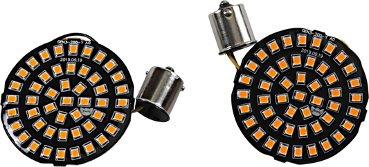 DRAG SPECIALTIES Bullet-Style Turn Signal Insert - Amber DS-300-A-1156
