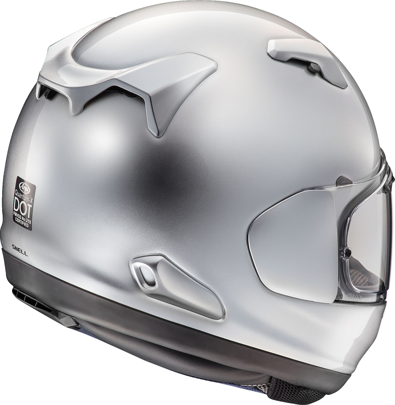 ARAI Quantum-X Helmet - Aluminum Silver - XL 0101-15716