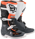 ALPINESTARS Tech 7S Boot - Black/Gray/White/Orange Fluorescent - US 2 2015017-1124-2