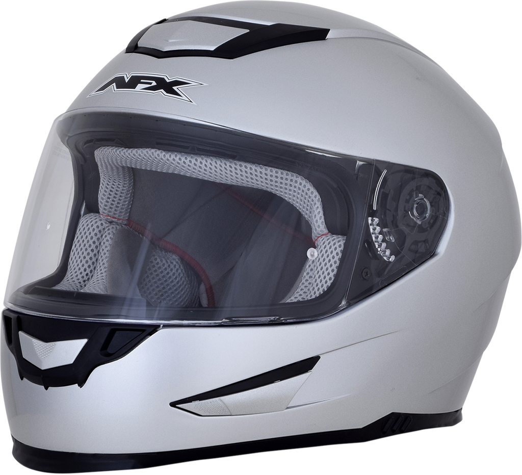 AFX FX-99 Helmet - Silver - Large 0101-11069