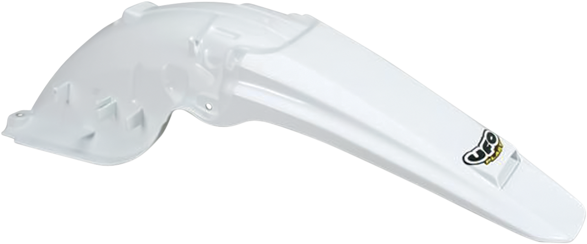 UFO MX Rear Fender - White HO04602-041