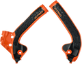 ACERBIS X-Grip Frame Guards - '16 Orange/Black 2686045225