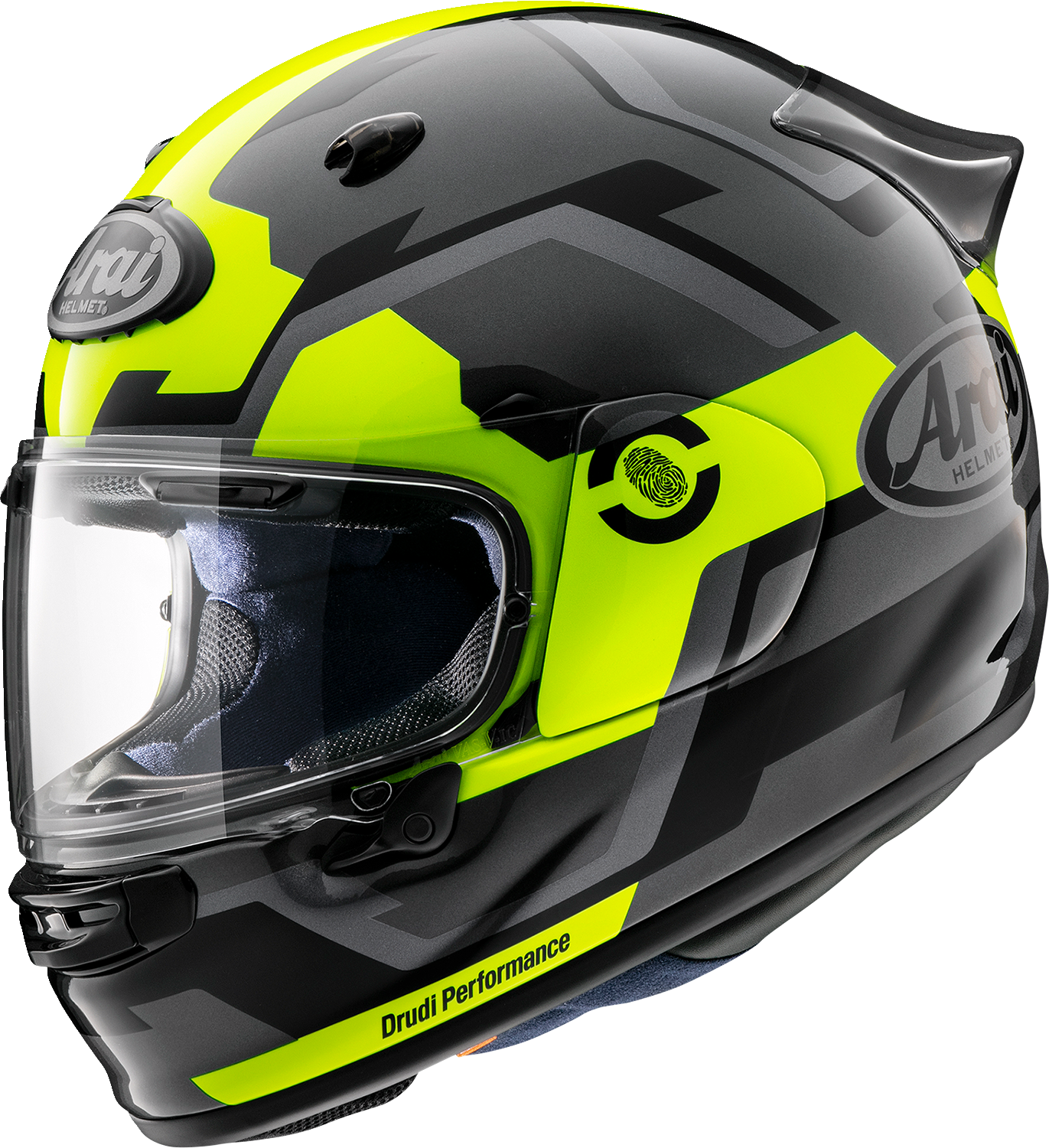 ARAI Contour-X Helmet - Face - Fluorescent Yellow - Medium 0101-16063