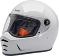 BILTWELL Lane Splitter Helmet - Gloss White - XS 1004-104-501