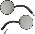 BILTWELL Mirror - Round - Black 6503-400-132
