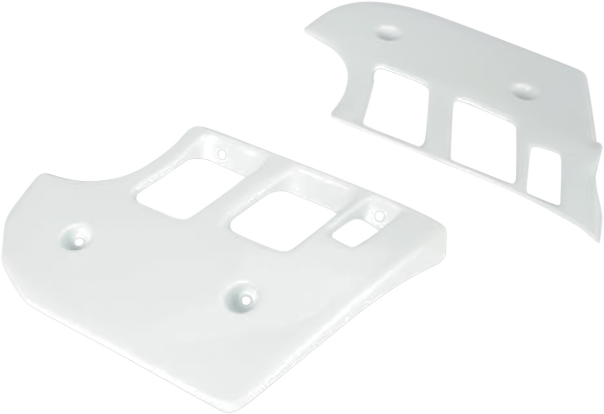 UFO Radiator Shrouds - White KT03003-047