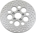 DRAG SPECIALTIES Drilled Brake Rotor - Front - 11.5" - Harley-Davidson 060185ASP-BC648