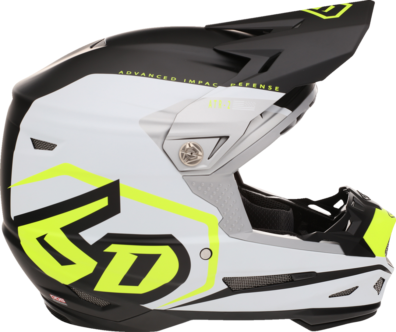 6D ATR-2 Helmet - Delta - Neon Yellow - Medium 12-3426