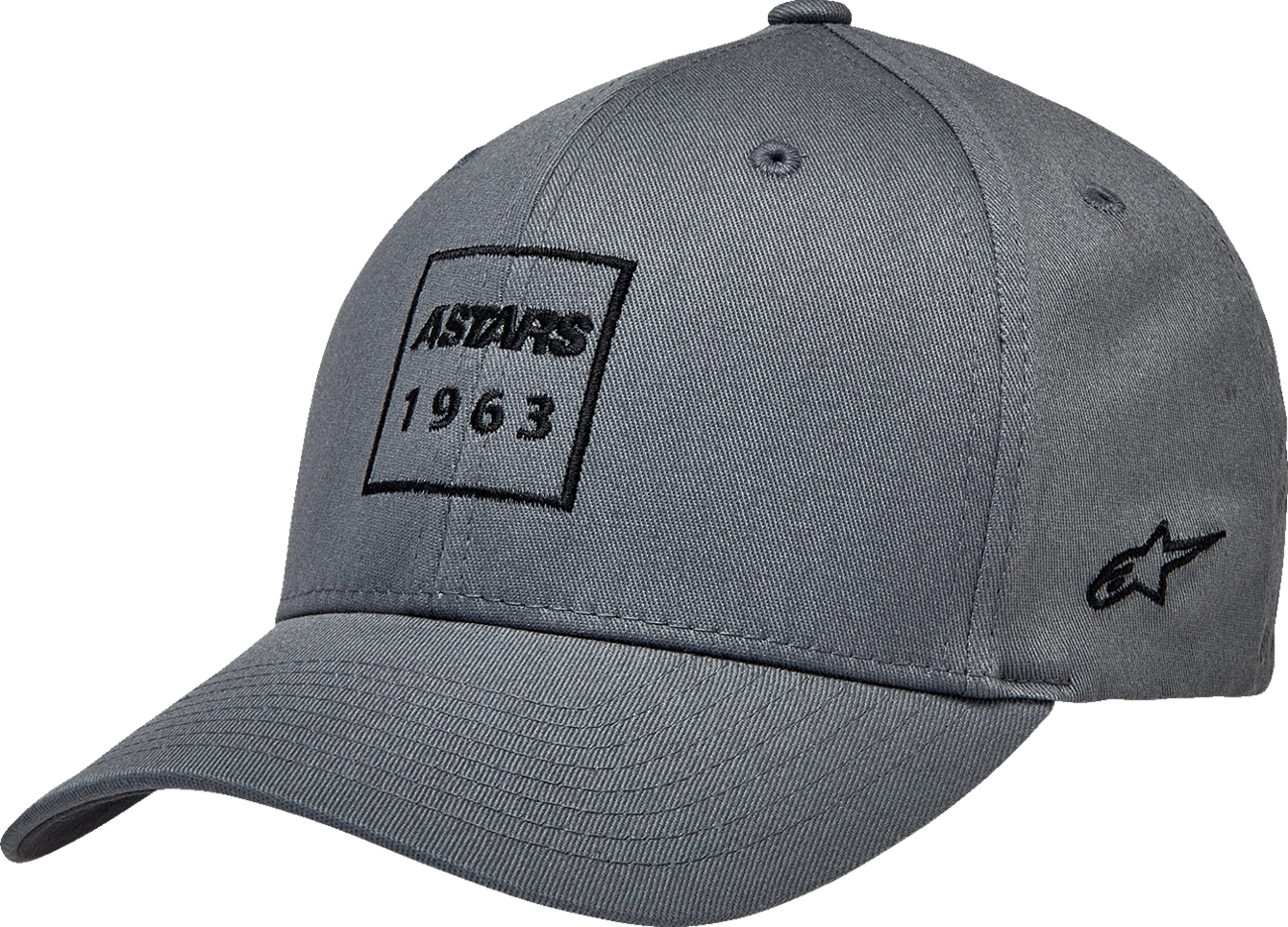 ALPINESTARS Boxed Hat - Charcoal - Small/Medium 12128122018S/M