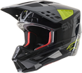 ALPINESTARS SM5 Helmet - Rover - Gray/Yellow - XS 8303921-1592-XS