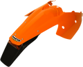 UFO Enduro Rear Fender with Light - '98-'20 KTM Orange KT03081-127