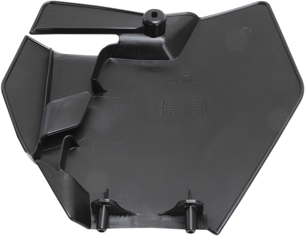 UFO Front Number Plate - Black KT04063-001