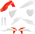 ACERBIS Full Replacement Body Kit - OEM '19 Orange/White 2726496345
