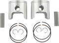 WISECO Piston Kit - Ski Doo GASKETS NOT INCLUDED High-Performance SK1207