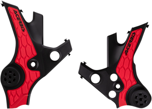 ACERBIS X-Grip Frame Guards - Red/Black NOT FOR WHT/BLK> 05052165 2858821035