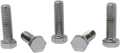 DRAG SPECIALTIES Bolts - Hex-Head - Chrome - 7/16"-14 x 1-1/2" MPB669