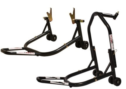 T-rex racing black front & rear & triple tree motorcycle stand v