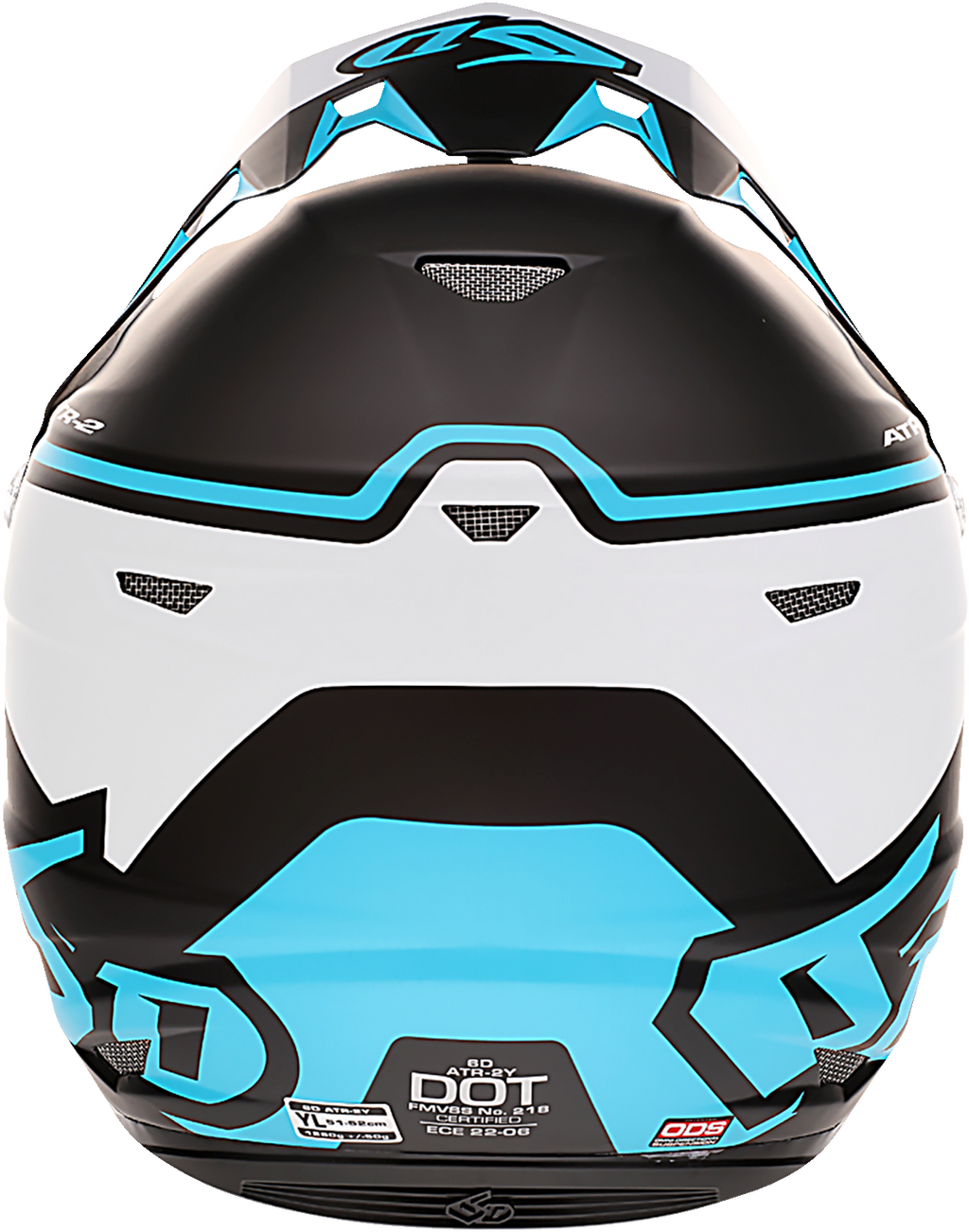 6D ATR-2Y Helmet - Drive - Cyan - XL 11-6303