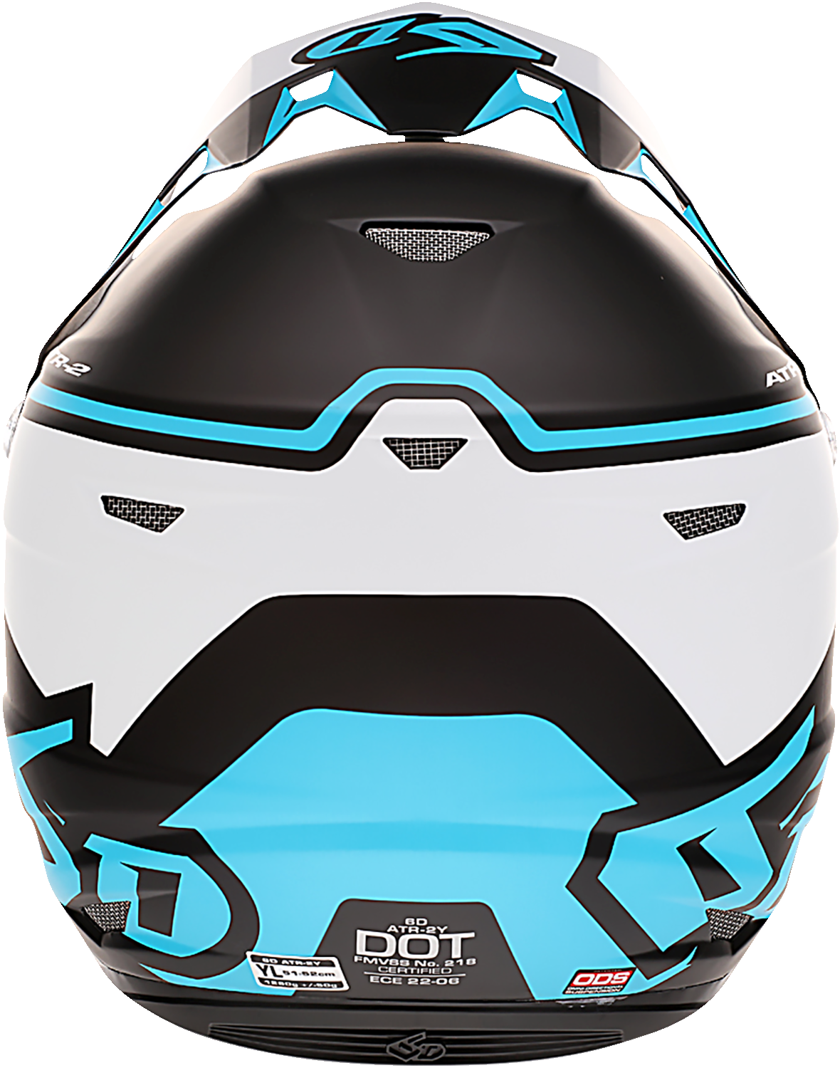 6D ATR-2Y Helmet - Drive - Cyan - Medium 11-6301