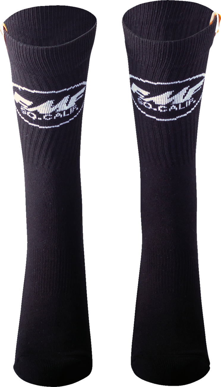 FMF Staple Socks - 2 Pack - Black - One Size SP22194900 3431-0737
