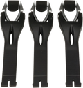 MOOSE RACING Strap/Buckle Kit - Black 3430-0844