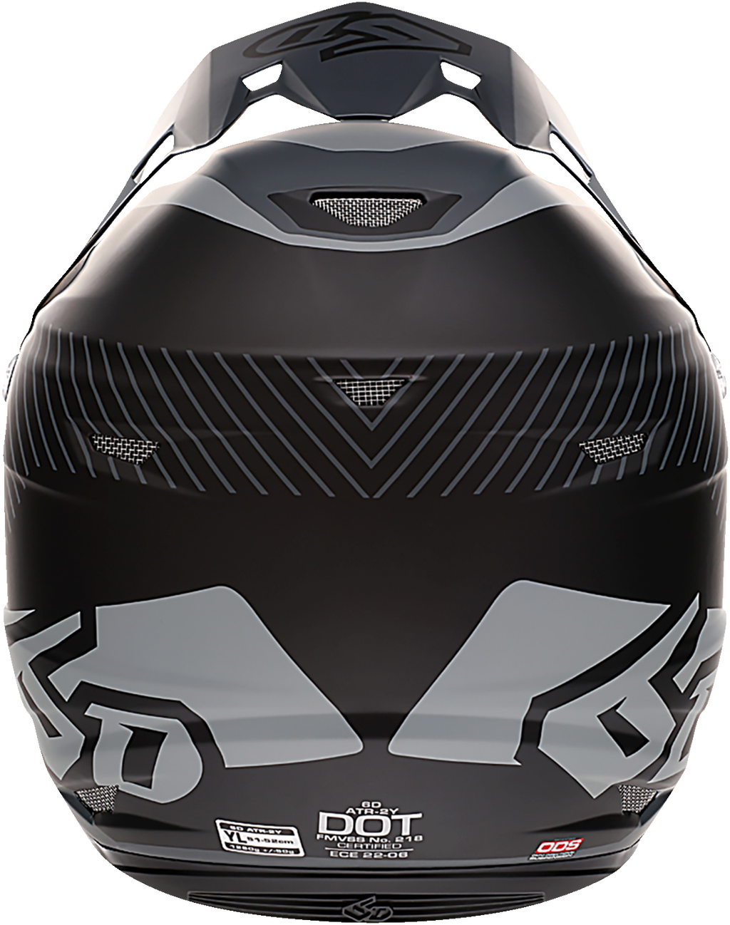 6D ATR-2Y Helmet - Fusion - Black - Small 11-6400