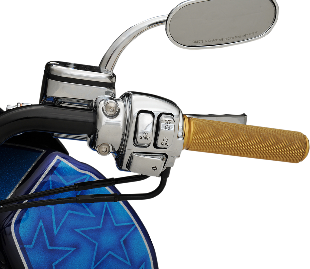 DRAG SPECIALTIES Switch Kit - Chrome H18-0335C