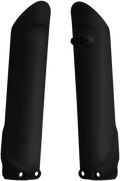 ACERBIS Lower Fork Covers for Inverted Forks - Black 2401260001