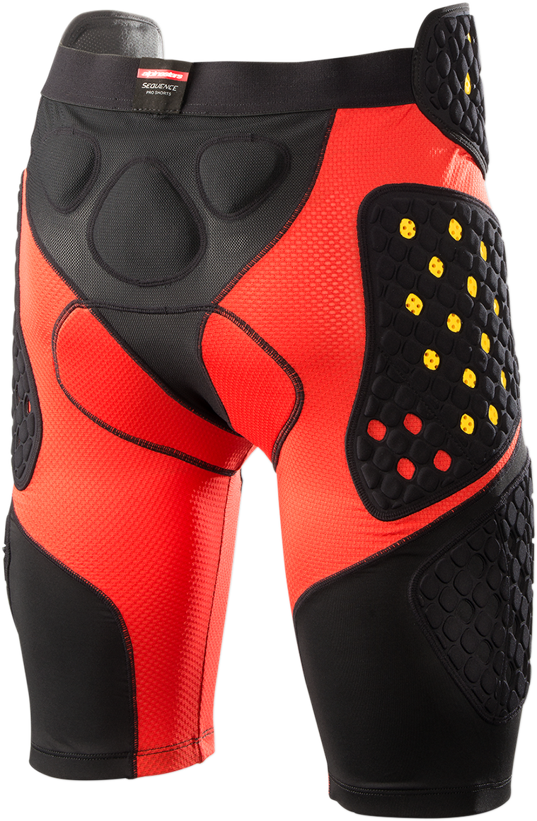 ALPINESTARS Sequence Pro Shorts Black/Red Md 6507718-13-M