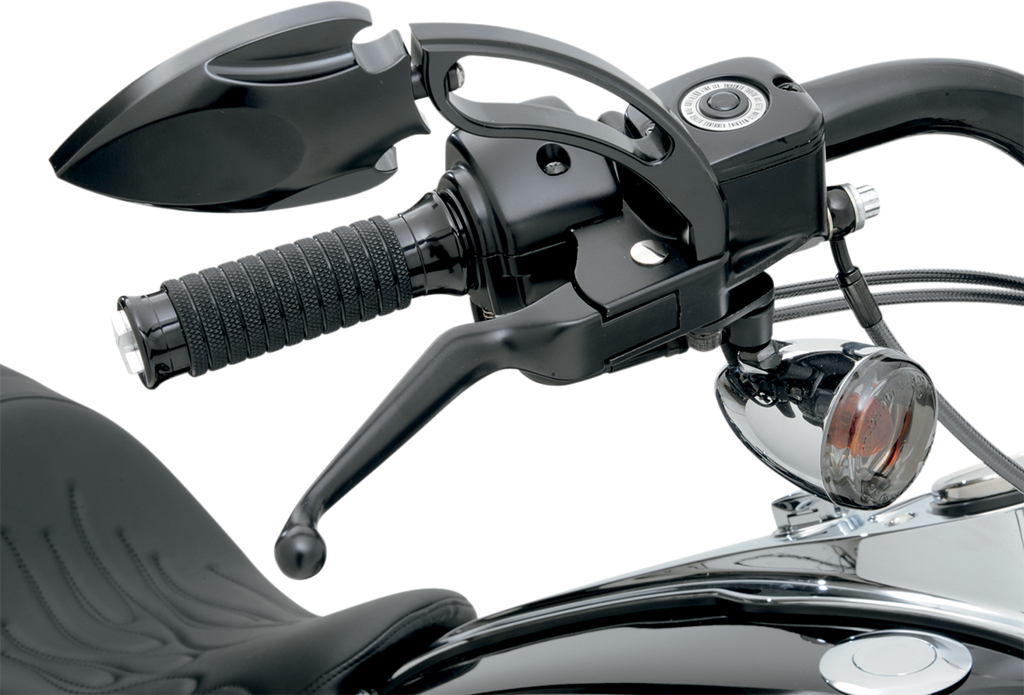 DRAG SPECIALTIES Lever Set - Black H07-0574-BLK