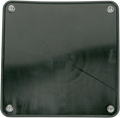 MOTORSPORT PRODUCTS Bumper Number Plate - Black 80-0002