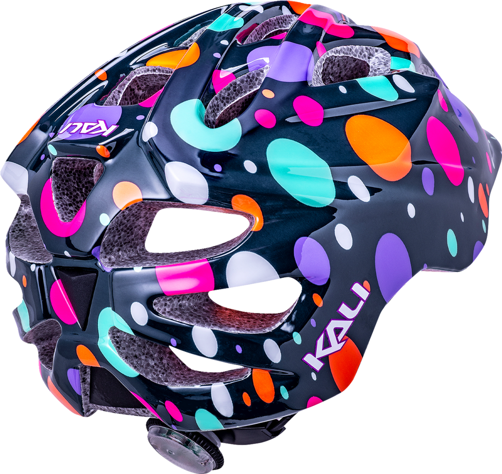 KALI Child Chakra Lighted Helmet - Confetti - Gloss Teal - XS 221022134