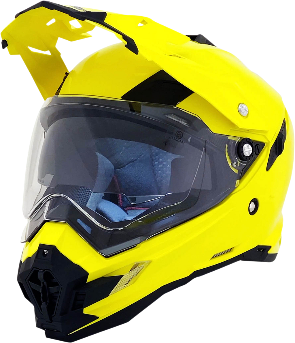 AFX FX-41DS Helmet - Hi-Vis Yellow - XL 0110-3776
