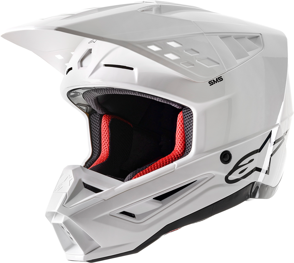 ALPINESTARS SM5 Helmet - Solid - Gloss White - Small 8303121-2180-SM