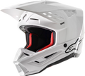 ALPINESTARS SM5 Helmet - Solid - Gloss White - 2XL 8303121-2180-2X