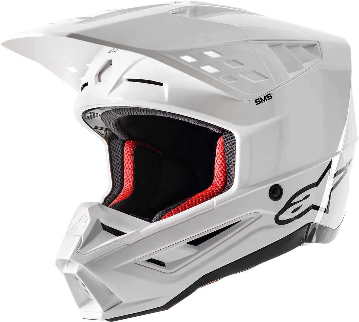 ALPINESTARS SM5 Helmet - Solid - Gloss White - XS 8303121-2180-XS