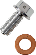MOOSE RACING Magnetic Drain Plug - Kawasaki T14-2082S